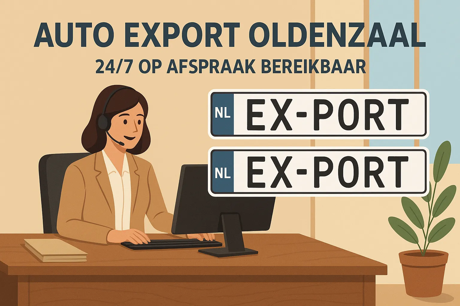 RDW erkend export bedrijf voor auto export Oldenzaal – officiële exportdocumenten, exportverzekering en exportkentekens voor voertuigen vanuit Oldenzaal, 24/7 op afspraak bereikbaar