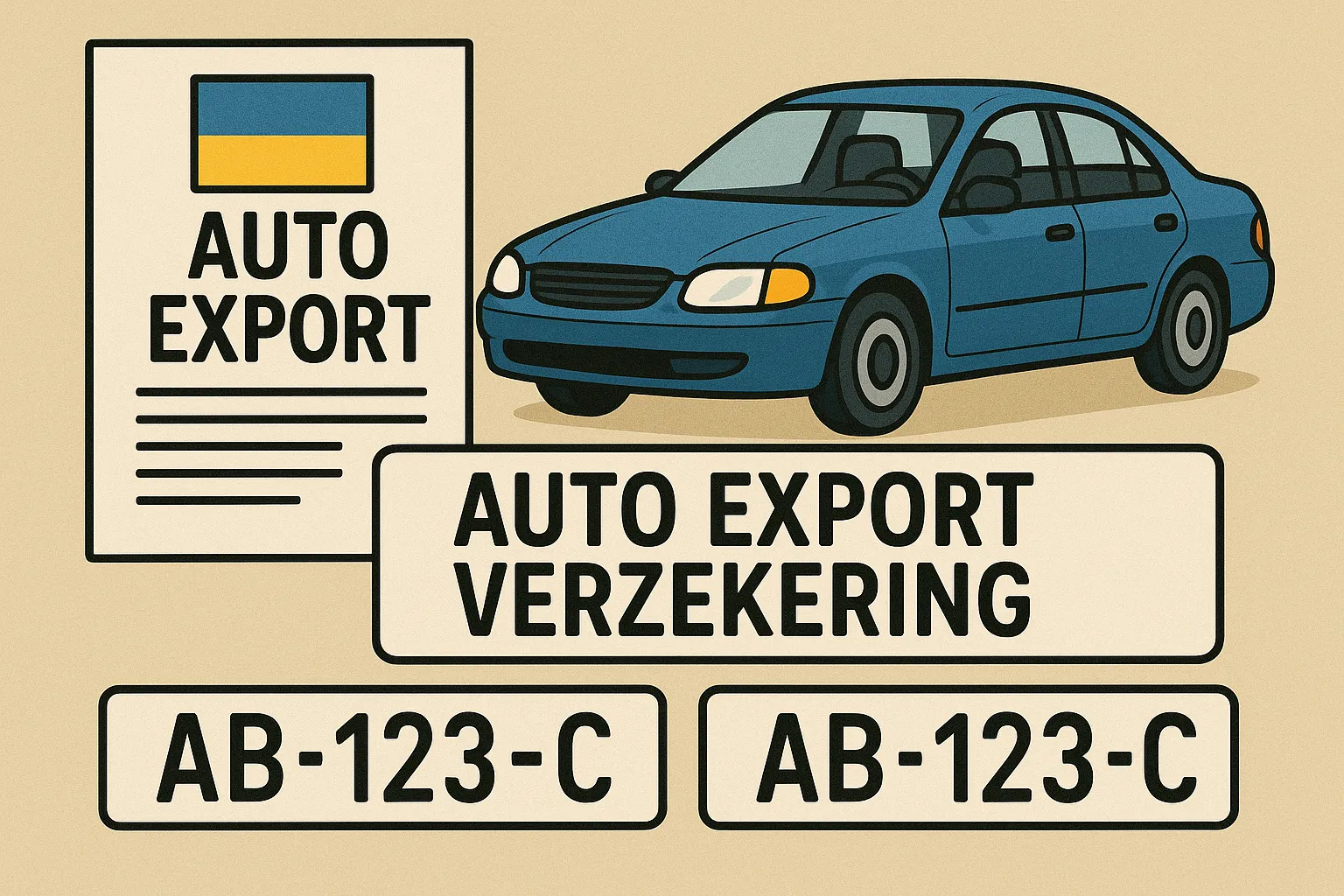 Документи для експорту авто в Україну – страхування для експорту авто та номерні знаки при вивезенні авто з Нідерландів