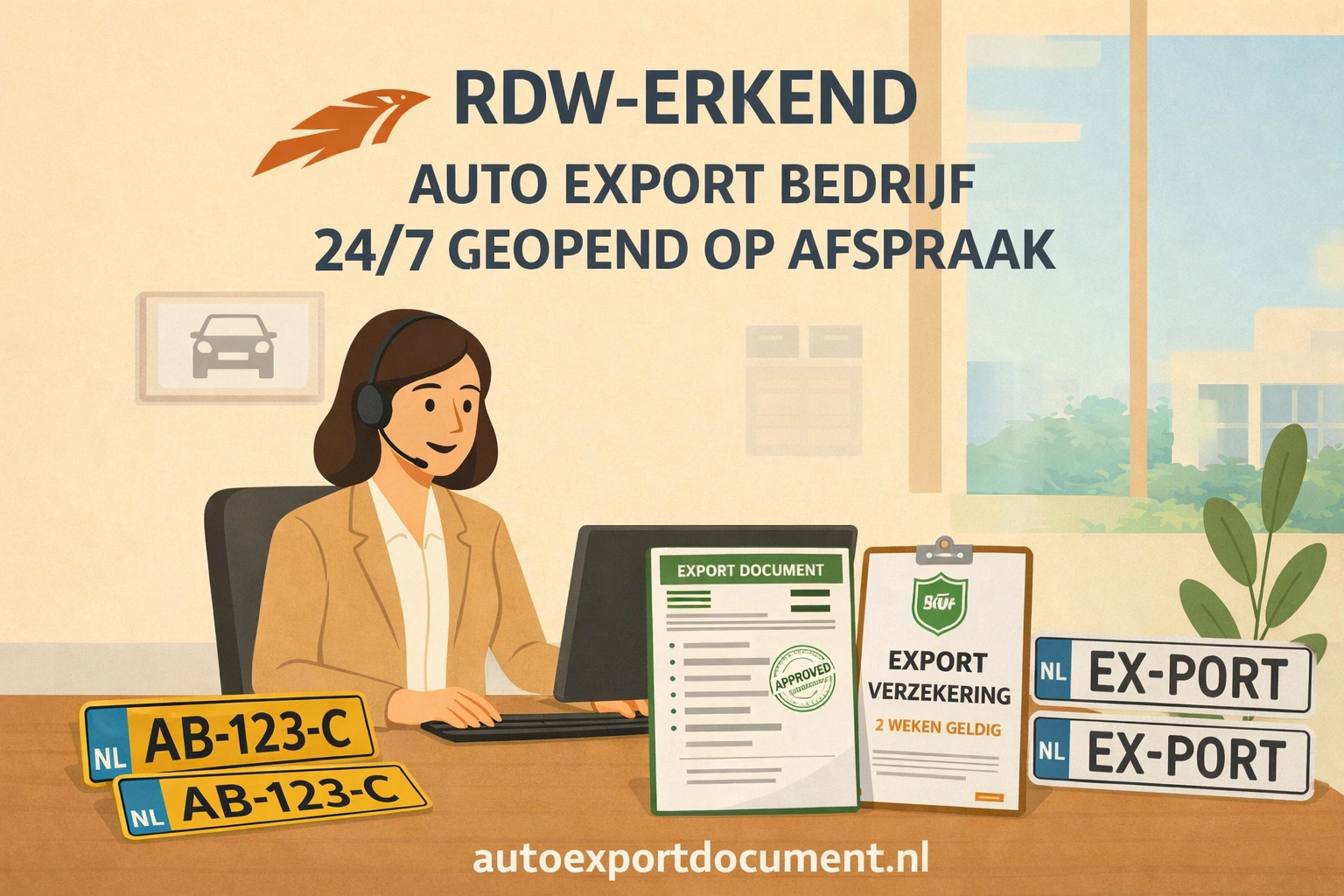Raalte auto export RDW – RDW erkend exportkantoor voor exportdocument en exportverzekering voor voertuigen vanuit Raalte